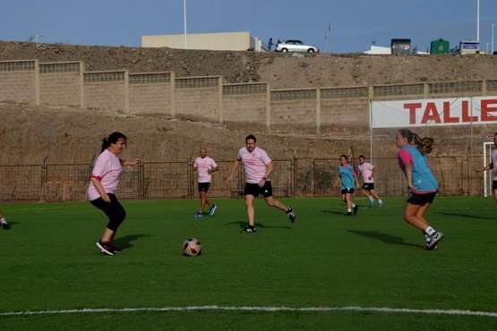  Juntos por Telde se viste de corto para comprometerse por la igualdad por el deporte (Foto TA)